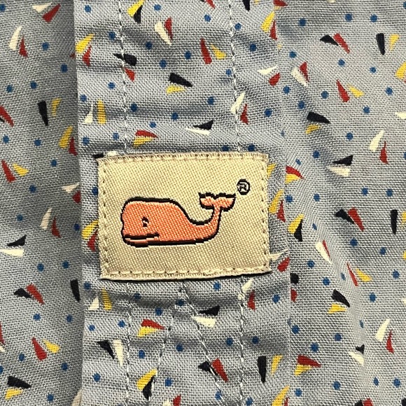 Vineyard Vines Men’s Large Slim Fit Colorful Boat Button Down - Picture 3 of 13